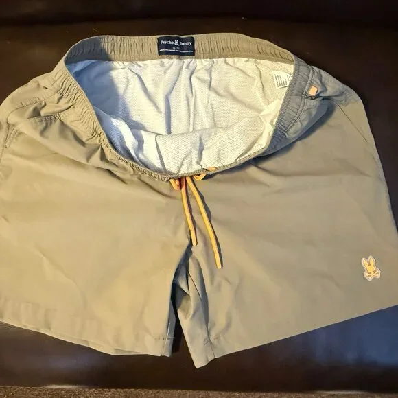 $108 XL Psycho Bunny Hydrochromic Mens Bathing Suit Swim Trunks + FREE GIFT!! - Picture 5 of 8